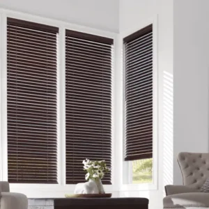 Hunter Douglas Parkland Wood Blinds for premium light control & elegant interiors