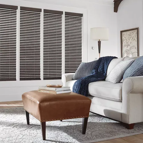 Hunter Douglas Parkland Wood Blinds for premium light control & elegant interiors