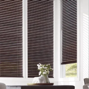 Hunter Douglas Parkland Wood Blinds for premium light control & elegant interiors