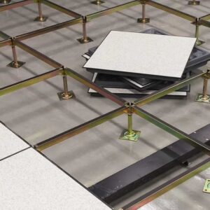 High-performance raised access flooring for cable management in office buildings and data centers unitile brand