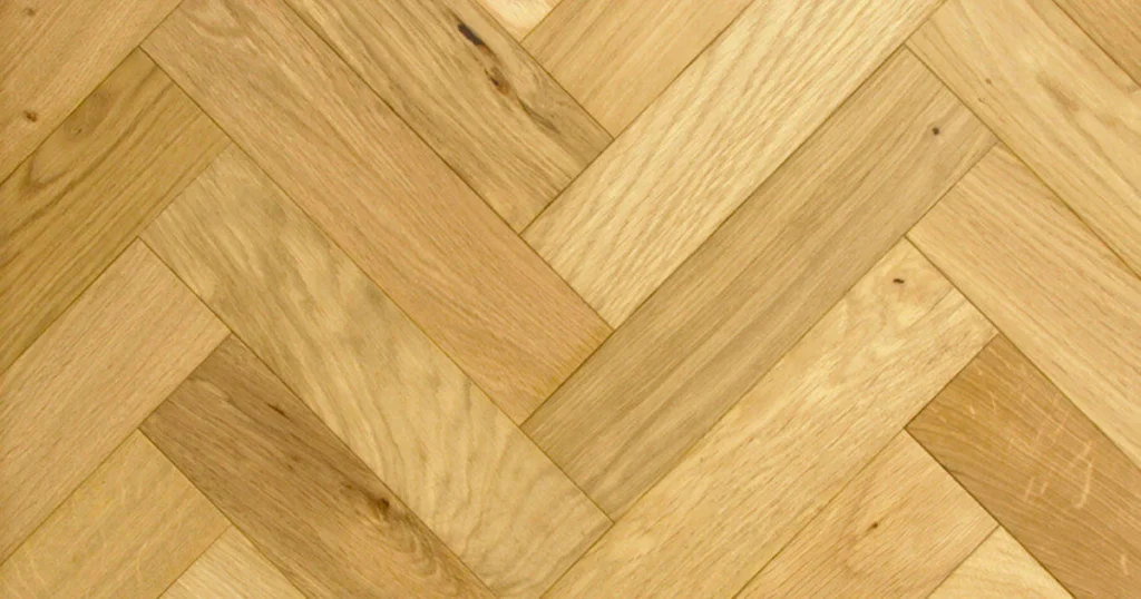 Close view of parquet wooden blocks