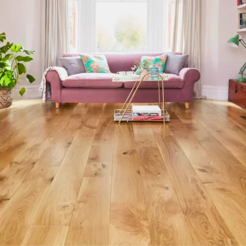 Engineered Wood Flooring by Armstrong in Kerala home